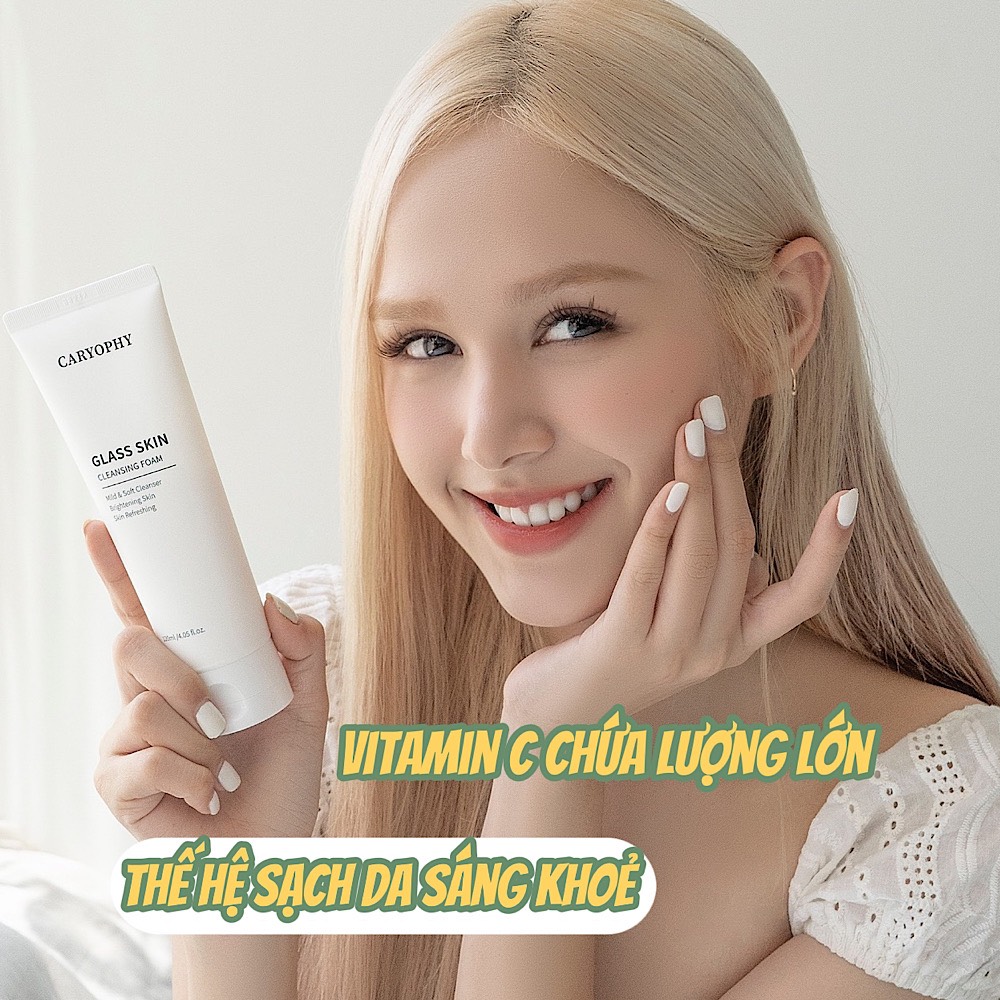 Sữa Rửa Mặt Caryophy Glass Skin Cleansing Foam 120ml